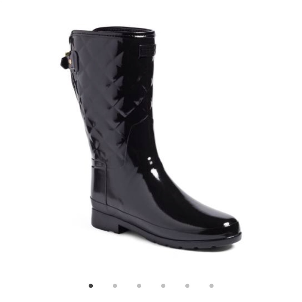 Hunter rain boots, size 7